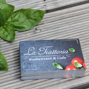 La Trattoria im TVA Werbemittel